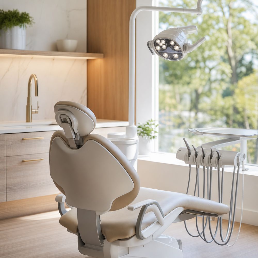 Treatment rooms with daylight